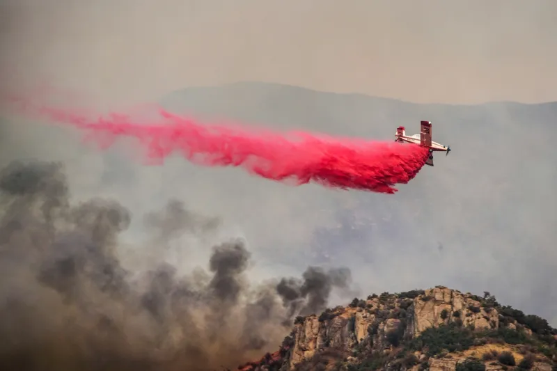Near Wheatland Wyo, Moonshine Fire: 0% Containment