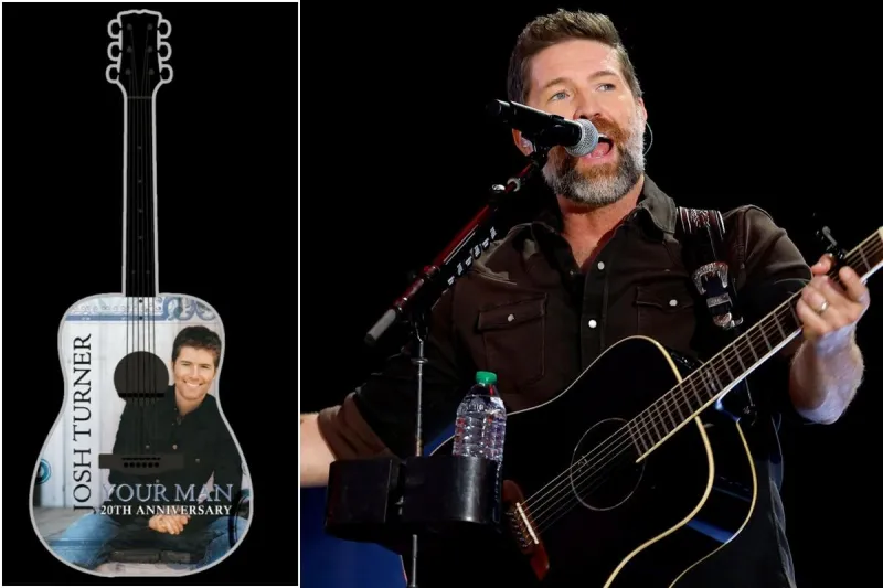 Josh Turner's 'Your Man' 20th Anniversary -- Win a Signed Guitar + Vinyl