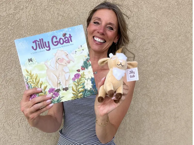 Wyoming Children's Author Leslie Colburn Releases A New Book: Jilly Goat