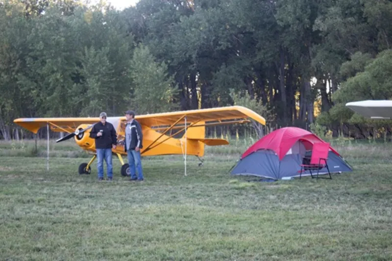Pilots Love Backcountry Camping in Wyoming