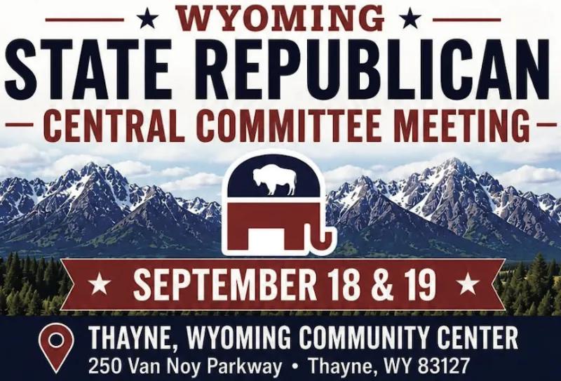 Wyoming GOP State Central Committee Meeting coming to Lincoln County