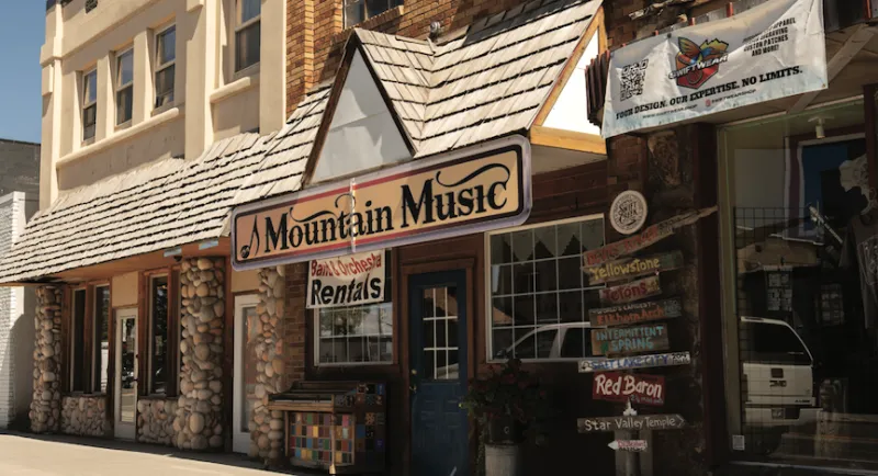 Mountain Music named September business of the month