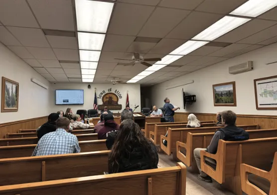 Afton administrator honored for open government