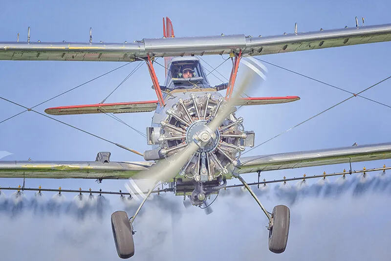 'No room for error' - Orville Moore, Aerial applicator