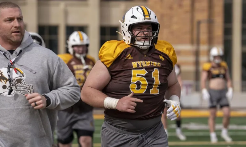 Wyoming Loses Starting Center for Season With Injury