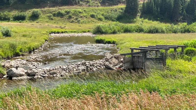 Fish passage, stream bank restoration begins on Dell Creek in Bondurant