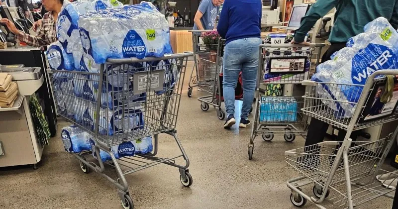 UPDATE: After E. coli detected in town well, school canceled, bottled water snatched up