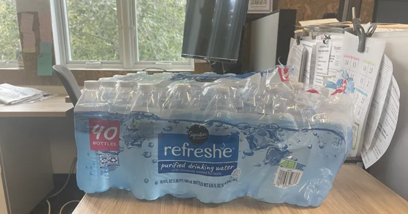 HAPPENING NOW: Potable water available for pick-up; tests come back negative