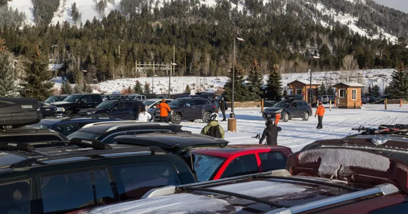 To incentivize carpooling, Teton Village Association will create priority zone in Ranch Lot