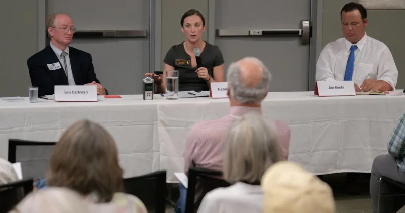 Forum season kicks off with commissioners, board trustees and lawmakers