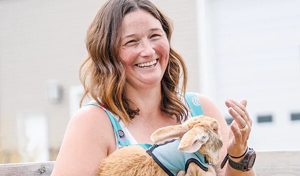 A new mission: Johnson finds healing in an unlikely place