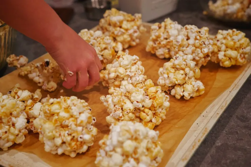 Skip Pricey Candy Bars, Make Popcorn Balls For Halloween