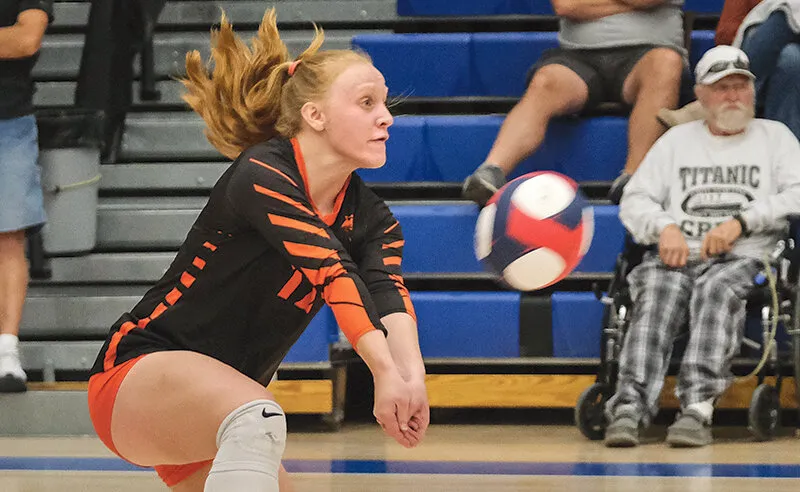 Panther volleyball beats Tigers on the road