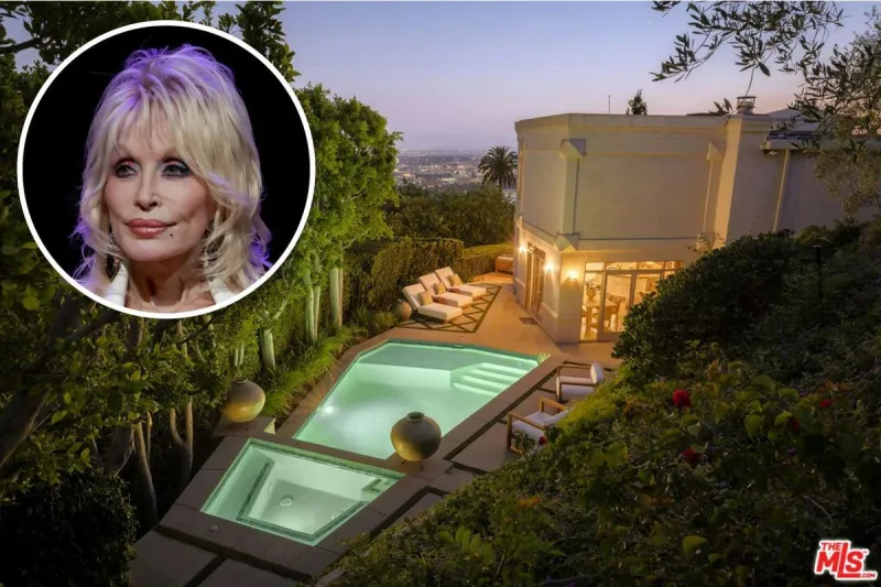 PICS: Dolly Parton's Hollywood Hill Home For Sale
