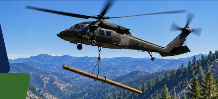 Helicopter operations planned in the Tin Cup Canyon