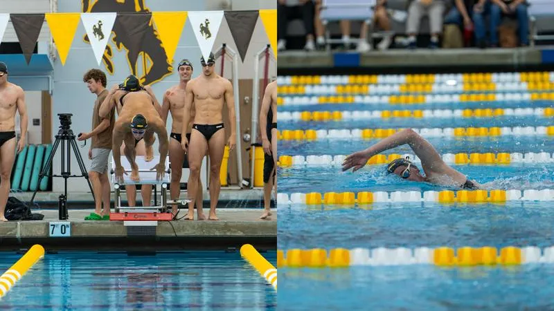 Lombardi, Hansen Named MW Swimmers of the Week
