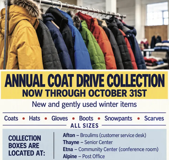 Annual Coat Drive is collecting winter gear through October 31
