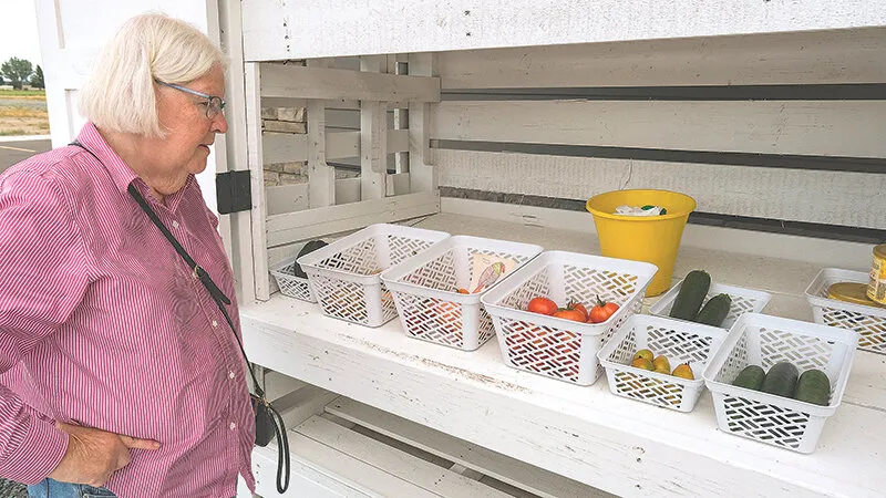 One Health Clinic opens self-serve produce stand to community