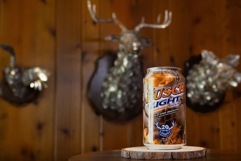 usch Light Is Turning Your Favorite Beer Into a Hunting Trophy