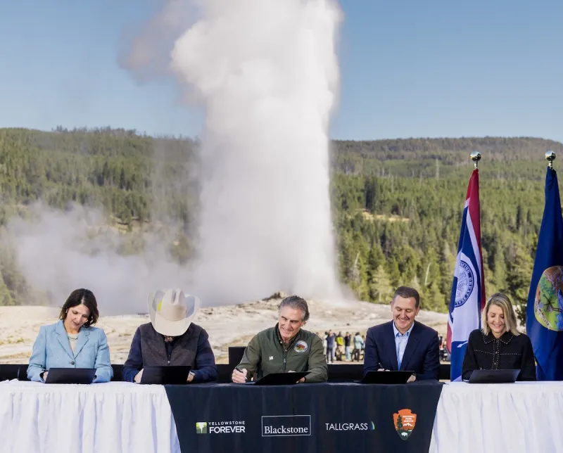 Yellowstone receives record $105 million gift for infrastructure, conservation, access