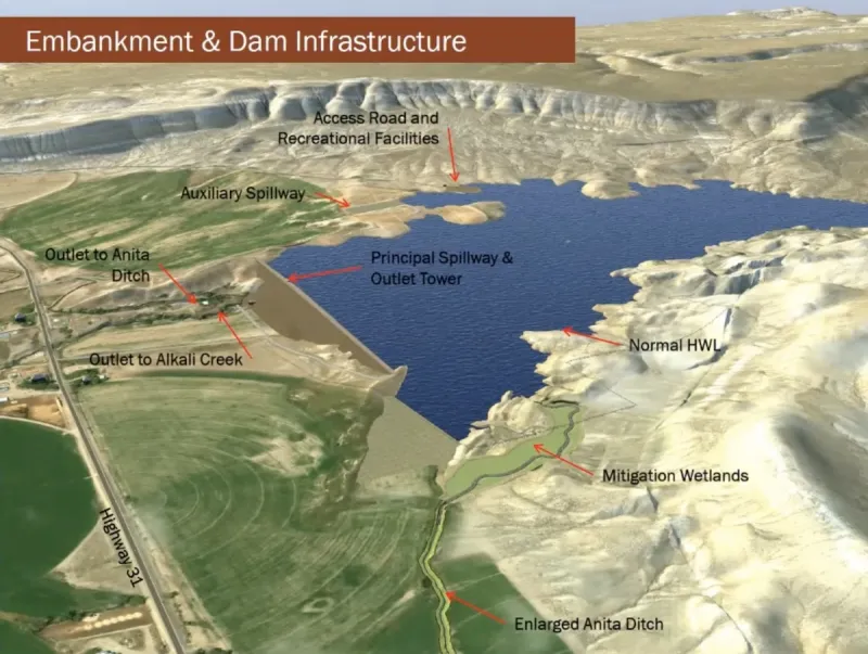 Private property condemnation for proposed Alkali Dam on hold for water board election