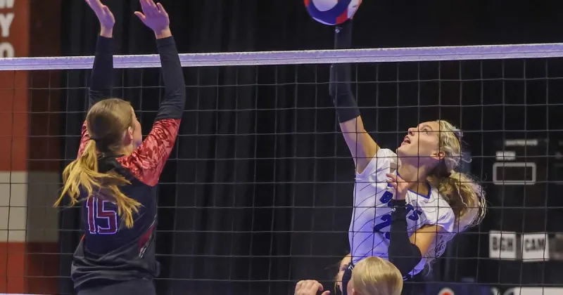 High school volleyball schedule Oct. 20-24