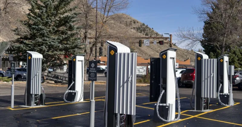 Rivian installs fast electric vehicle chargers near Staples
